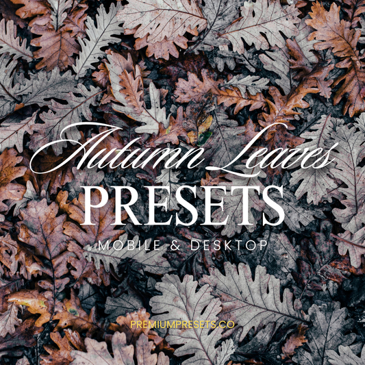 Autumn Leaves Lightroom Preset Bundle