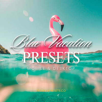 Blue Vacation Lightroom Preset Bundle