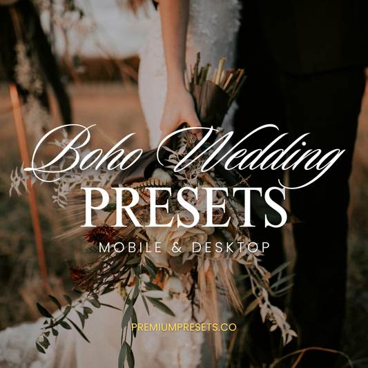 Bohemian Wedding Lightroom Preset Bundle