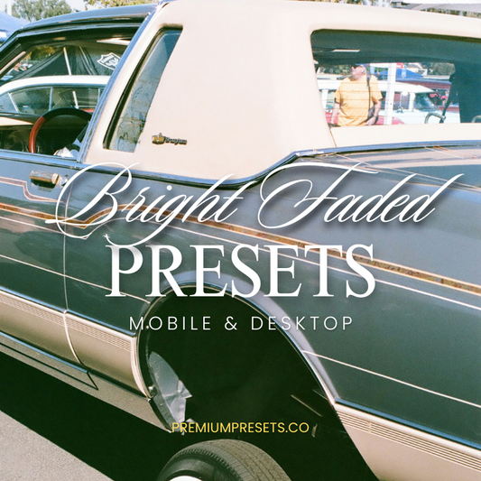 Bright Faded Lightroom Preset Bundle