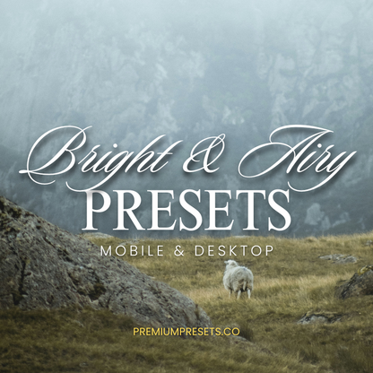 Bright & Airy Lightroom Preset Bundle