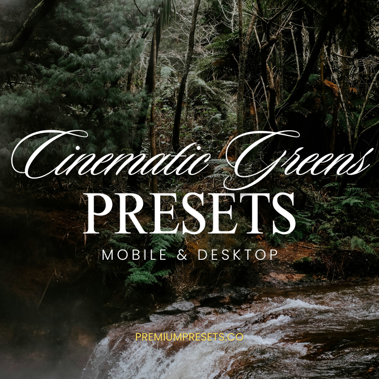 Cinematic Greens Lightroom Preset Bundle