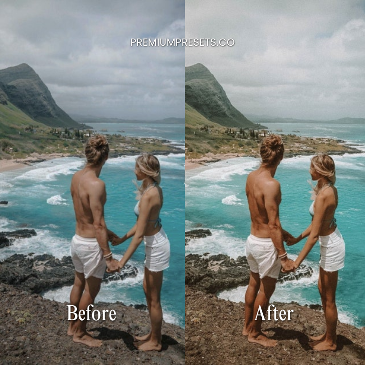 Blue Paradise Lightroom Preset Bundle