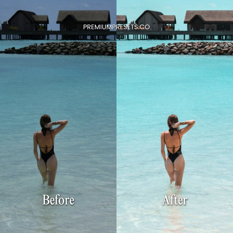 Blue Vacation Lightroom Preset Bundle