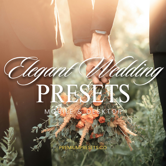 Elegant Wedding Lightroom Preset Bundle