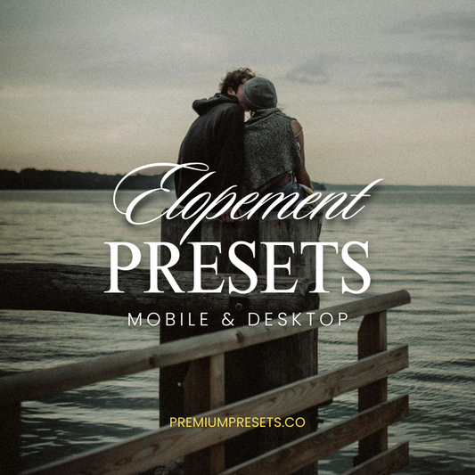 Elopement Lightroom Preset Bundle