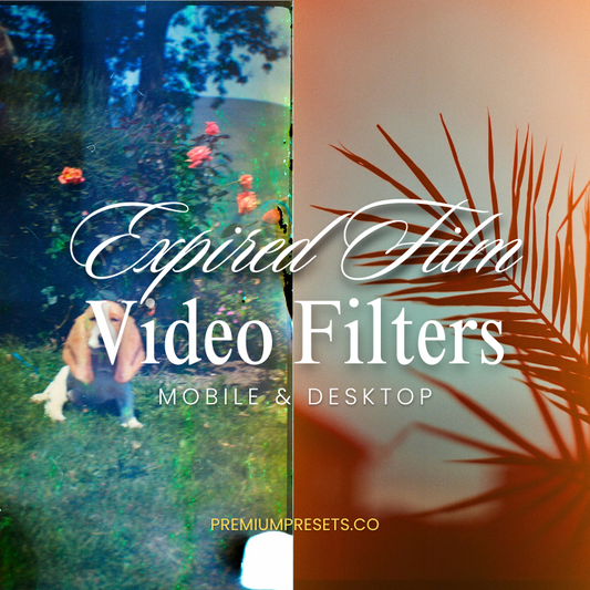 Expired Film Video Filter & LUT Bundle