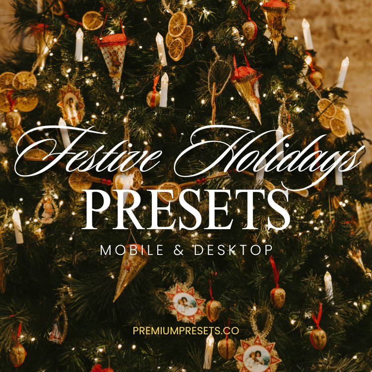 Festive Holidays Lightroom Preset Bundle