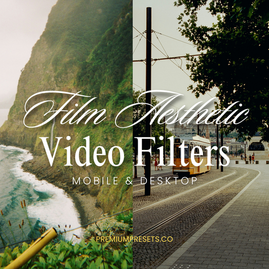 Film Aesthetic Video Filter & LUT Bundle