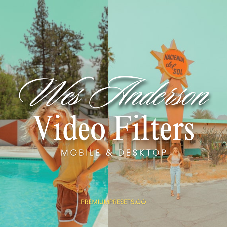 Wes Anderson Video Filter & LUT Bundle