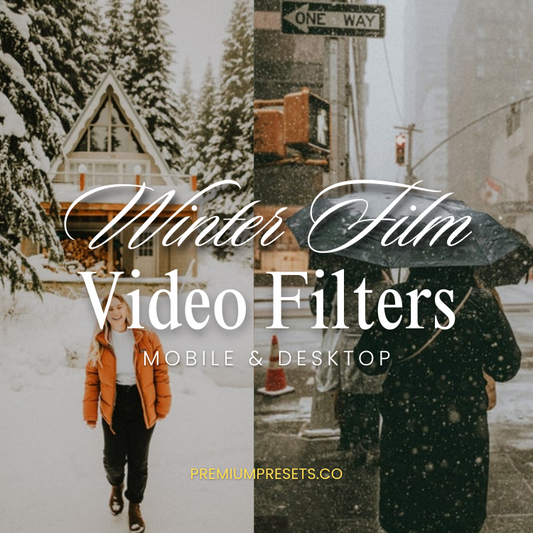 Winter Film Video Filter & LUT Bundle